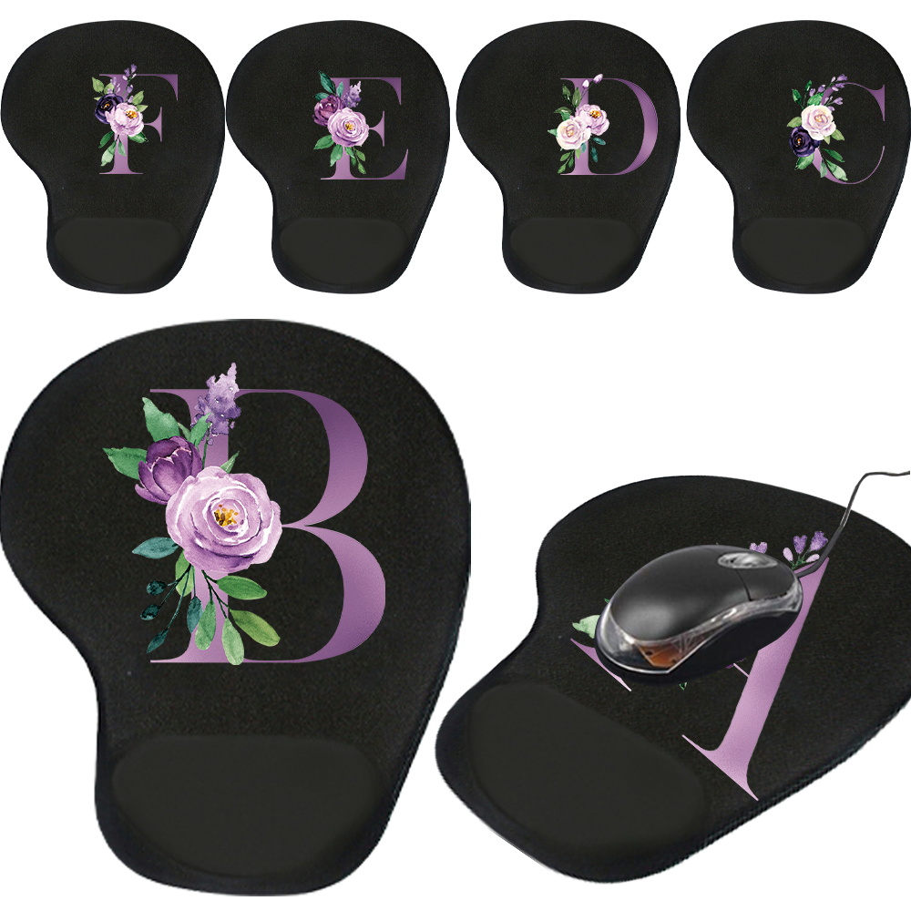 Tradescantia Purple - Bilek Koruma Mouse Pad Ofis masa