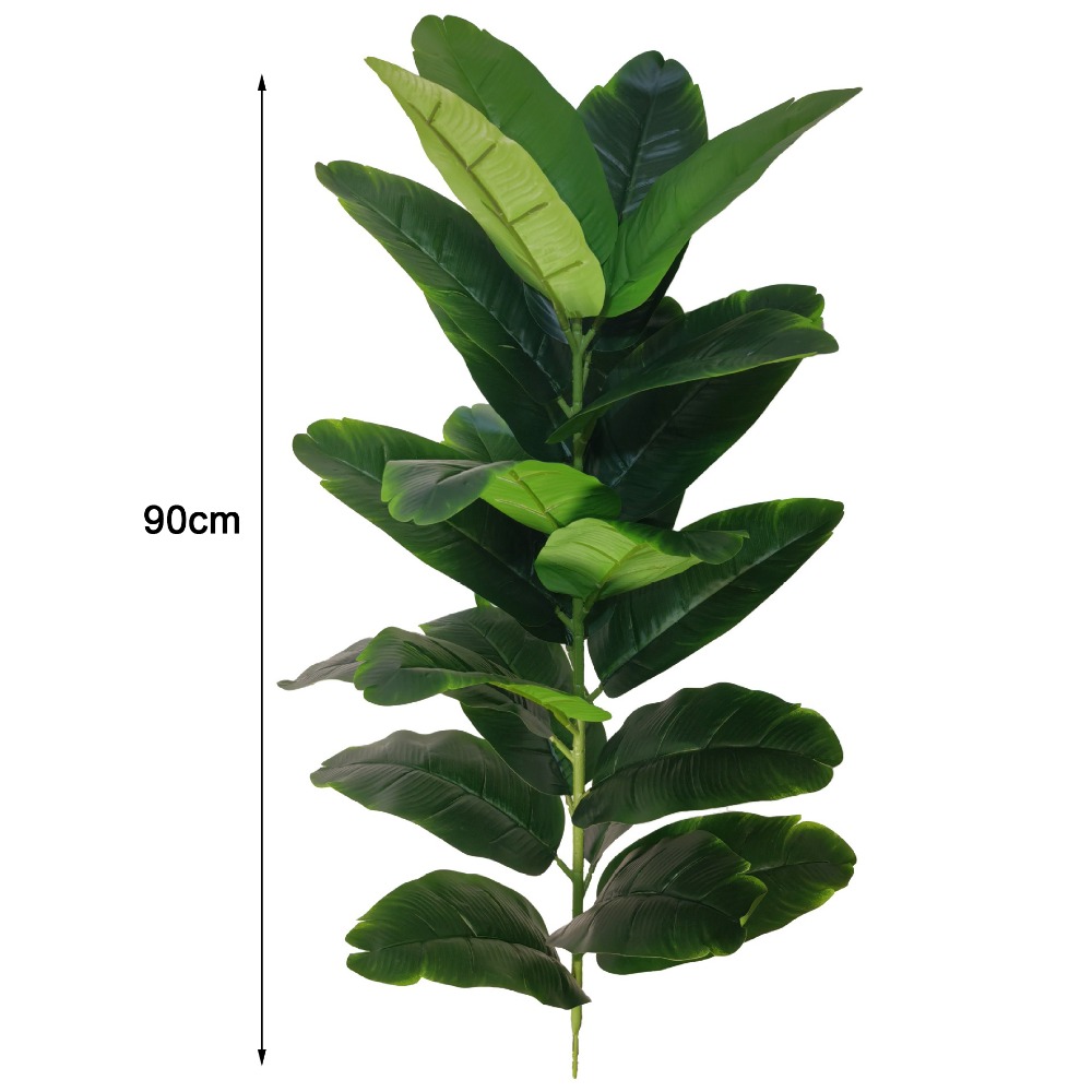 Dracaena Marginata - Yeşil Plastik Yapay Ficus Ağacı Büyük