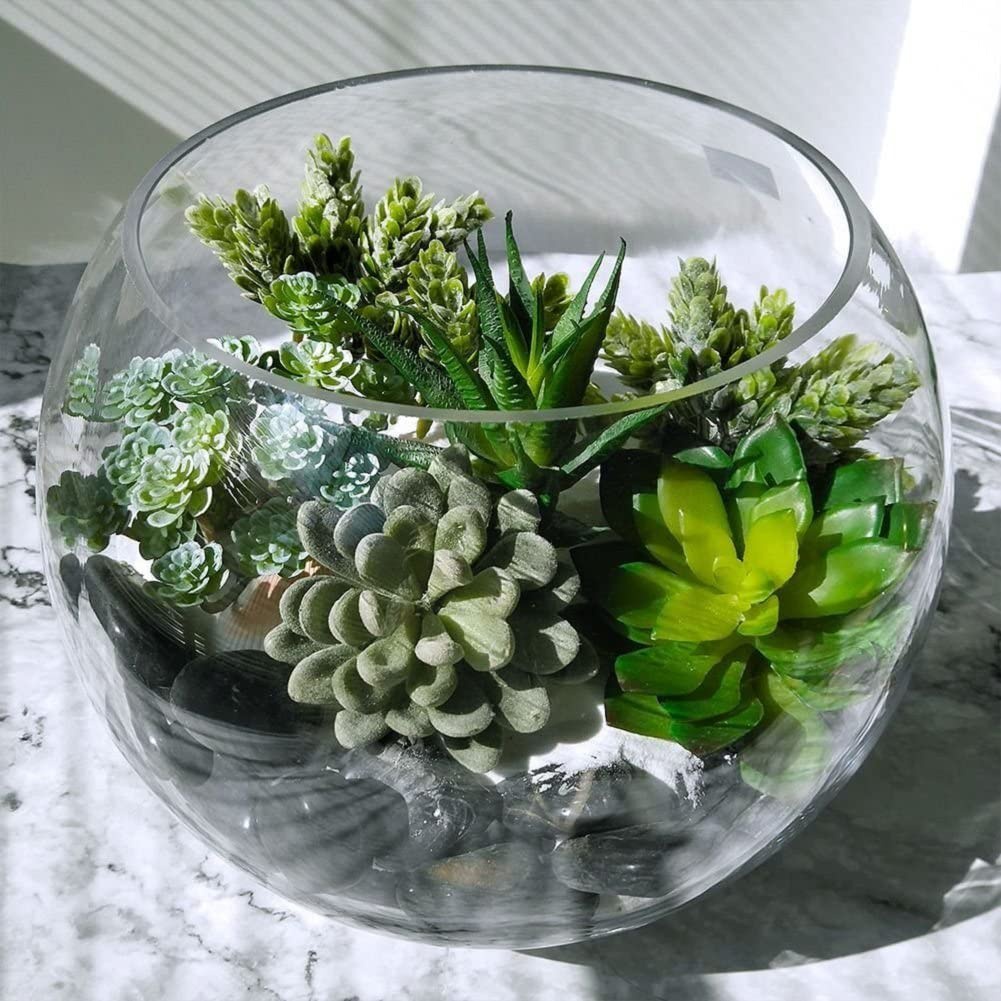 15 adet yapay etli bitkiler de - Echeveria Succulent incelemesi ve fiyatı