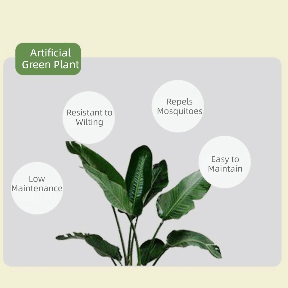 Yeşil Plastik Yapay Ficus Ağac - Dracaena Marginata incelemesi ve fiyatı