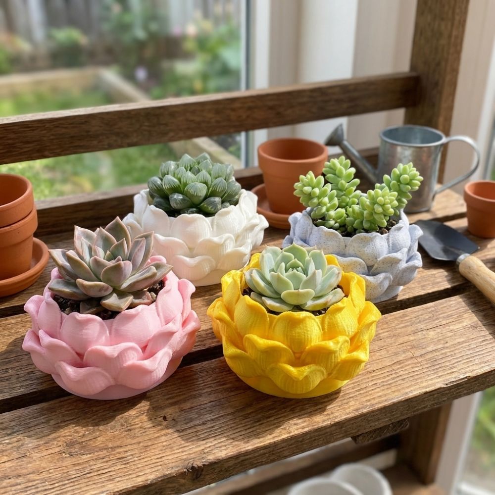 Lotus Şeklinde Sukulent Bitki  - Echeveria Succulent incelemesi ve fiyatı